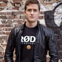 RODE Logo T-Shirt schwarz