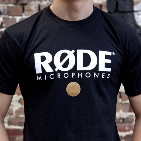 RODE Logo T-Shirt schwarz